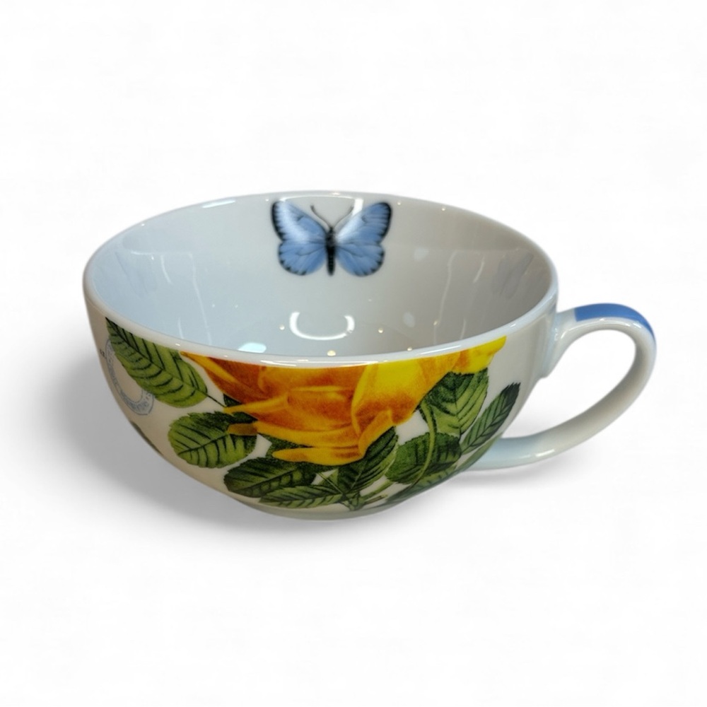 Fringe Studio Mug for Barnes & Noble Floral Bird Henry Wadsworth Longfellow